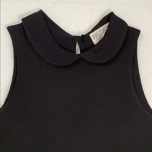 WILDFOX DateNight Top A-line, sleeveless black szS